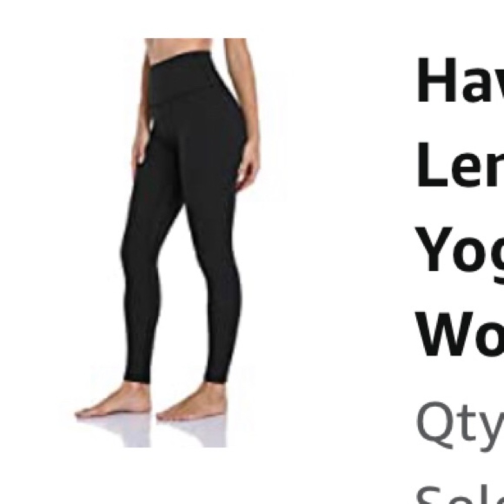 Hawthorne Medium Black Leggings brand new